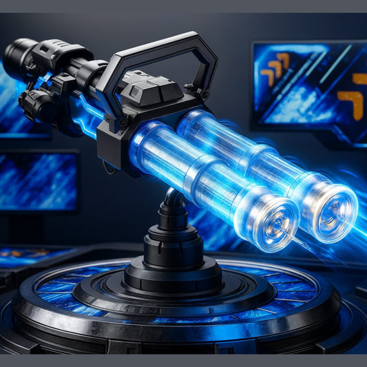 Ametralladora de Agua de Doble Cañón