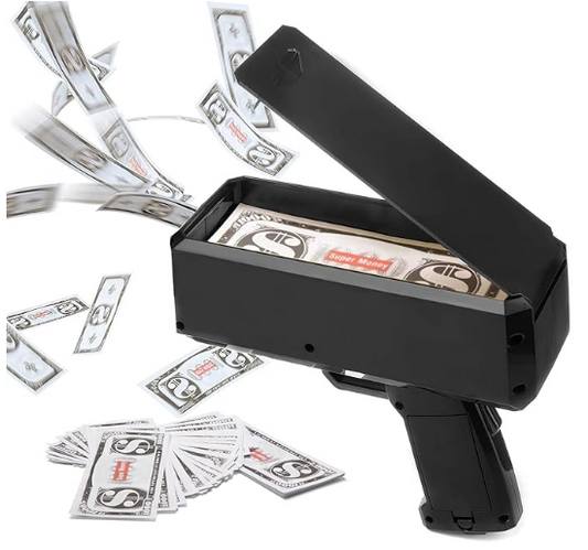 PISTOLA LANZA BILLETES