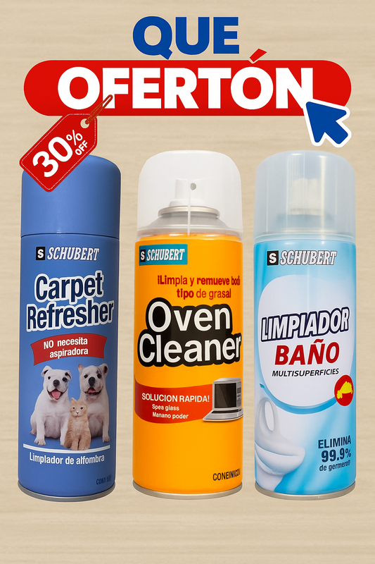 Trío de Limpieza – Potencia y Eficiencia en Casa